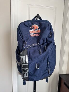 Nike Navy Blue Highland Basketball Backpack